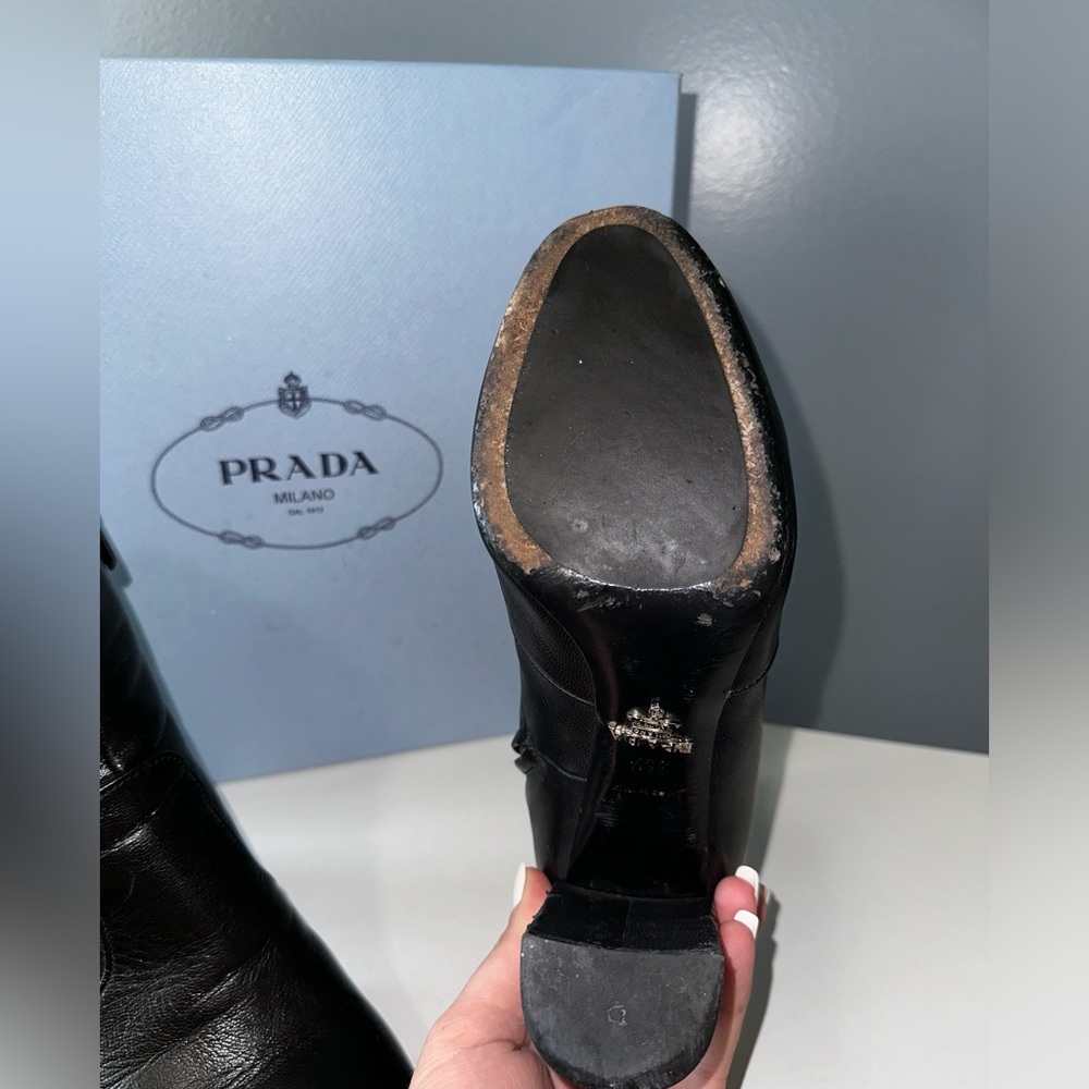 PRADA calzature donna madres boots sz 36.5 (5.5-6) - Picture 2 of 10